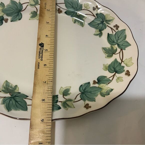 Nikko GREENWOOD 11-7/8" Oval Platter EXCELLENT - Picture 4 of 5